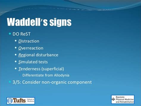 waddell's diagnosis